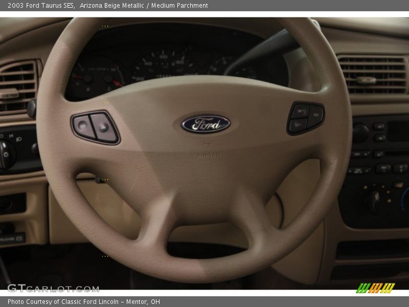 Arizona Beige Metallic / Medium Parchment 2003 Ford Taurus SES