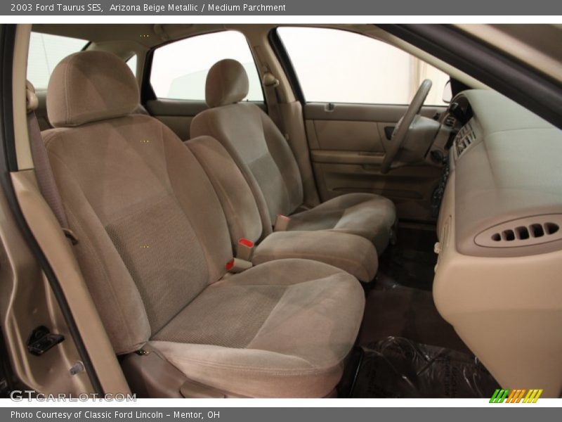 Arizona Beige Metallic / Medium Parchment 2003 Ford Taurus SES