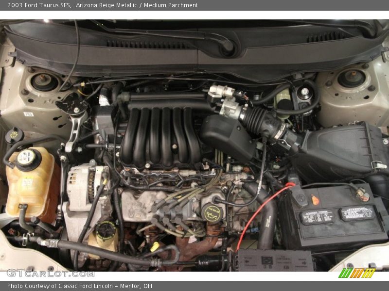 Arizona Beige Metallic / Medium Parchment 2003 Ford Taurus SES