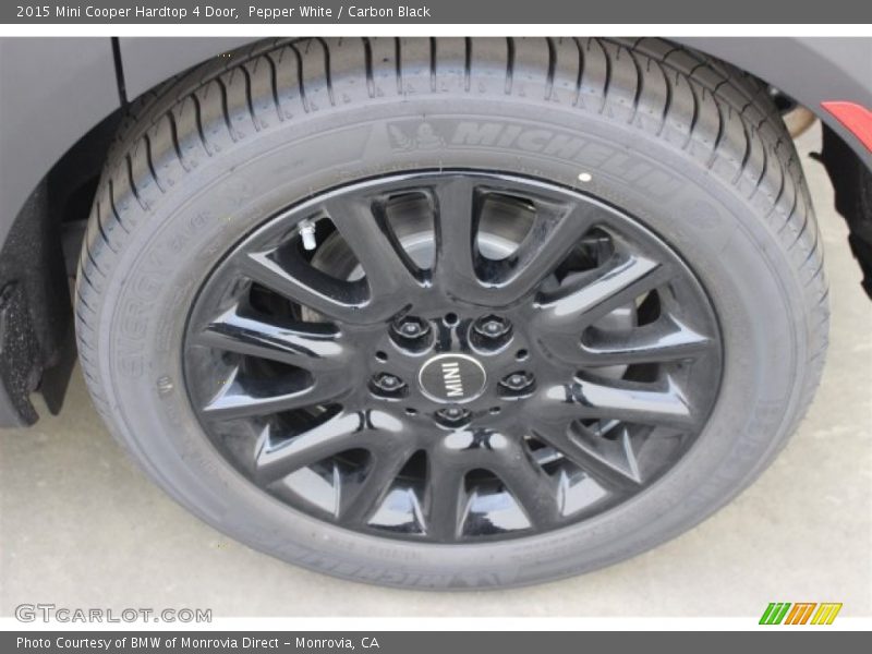 Pepper White / Carbon Black 2015 Mini Cooper Hardtop 4 Door