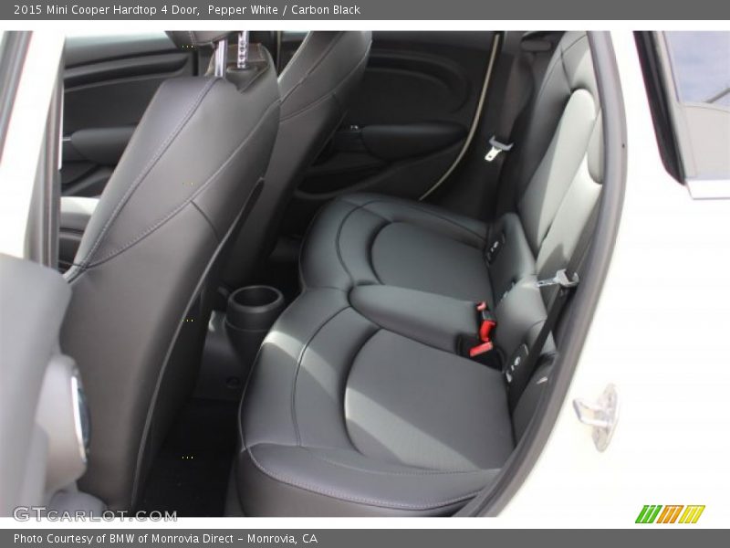 Pepper White / Carbon Black 2015 Mini Cooper Hardtop 4 Door