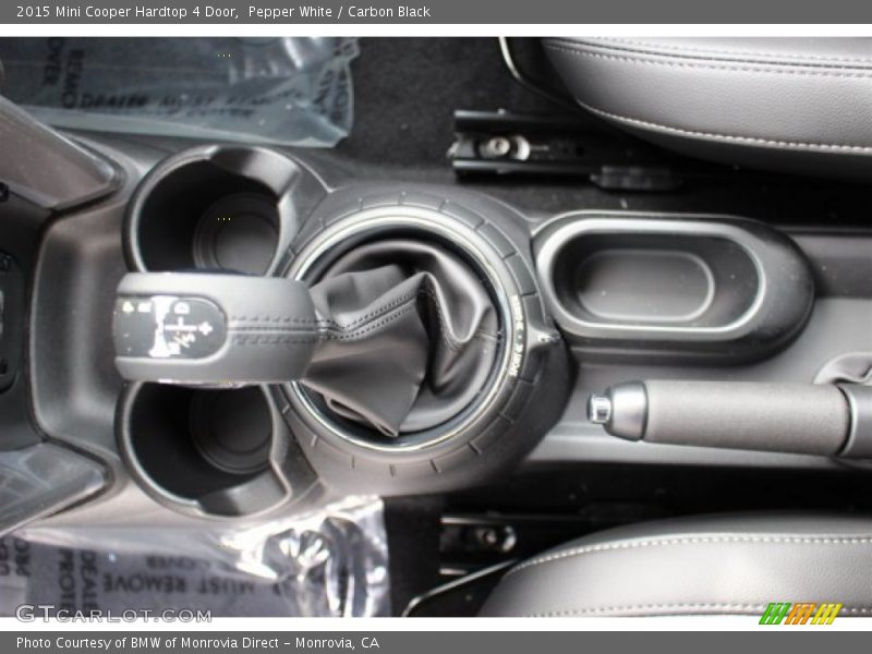 Pepper White / Carbon Black 2015 Mini Cooper Hardtop 4 Door