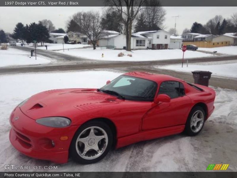 Viper Red / Black 1997 Dodge Viper GTS