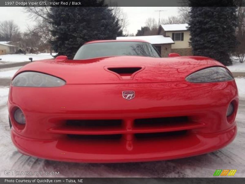 Viper Red / Black 1997 Dodge Viper GTS