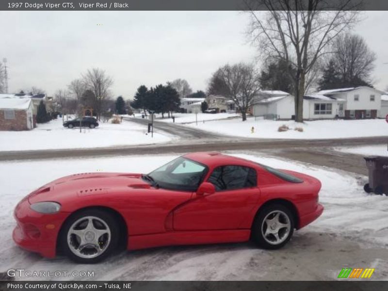 Viper Red / Black 1997 Dodge Viper GTS