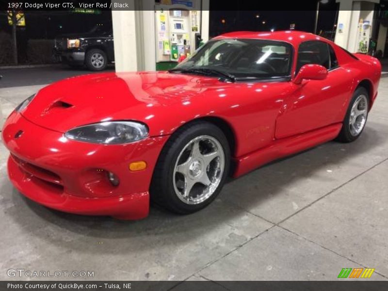 Viper Red / Black 1997 Dodge Viper GTS