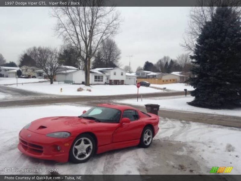 Viper Red / Black 1997 Dodge Viper GTS