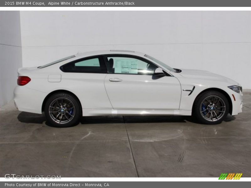  2015 M4 Coupe Alpine White