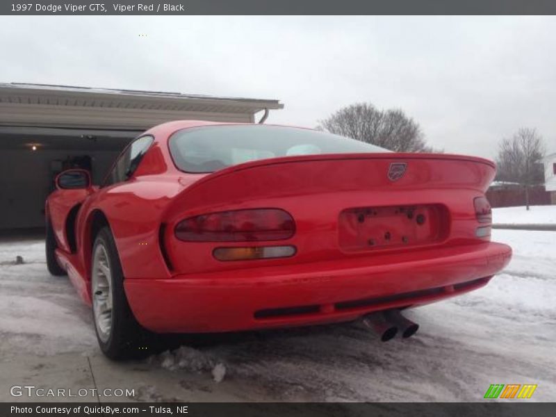 Viper Red / Black 1997 Dodge Viper GTS