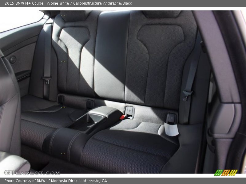 Alpine White / Carbonstructure Anthracite/Black 2015 BMW M4 Coupe