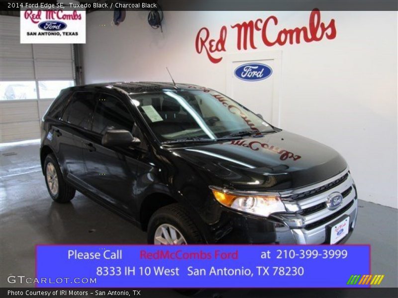 Tuxedo Black / Charcoal Black 2014 Ford Edge SE
