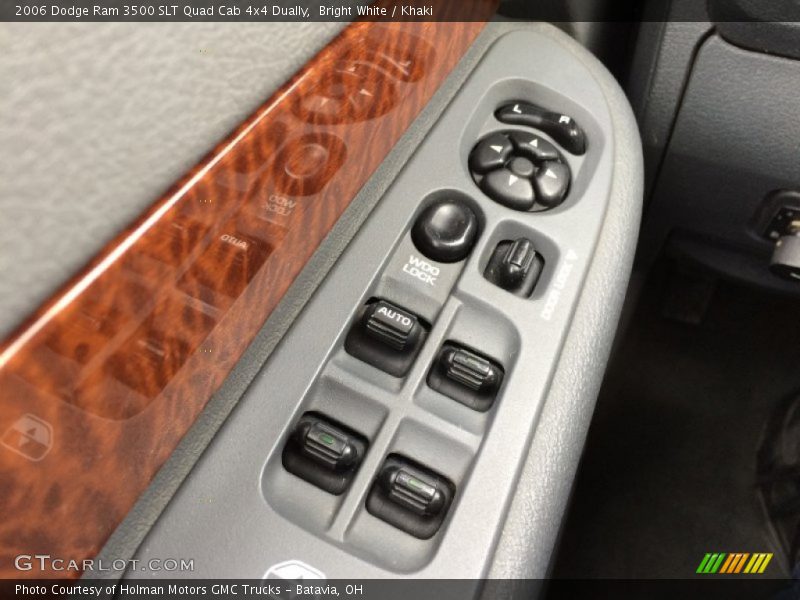 Bright White / Khaki 2006 Dodge Ram 3500 SLT Quad Cab 4x4 Dually