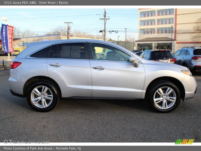 Silver Moon / Ebony 2013 Acura RDX AWD
