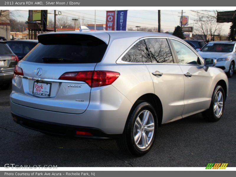 Silver Moon / Ebony 2013 Acura RDX AWD