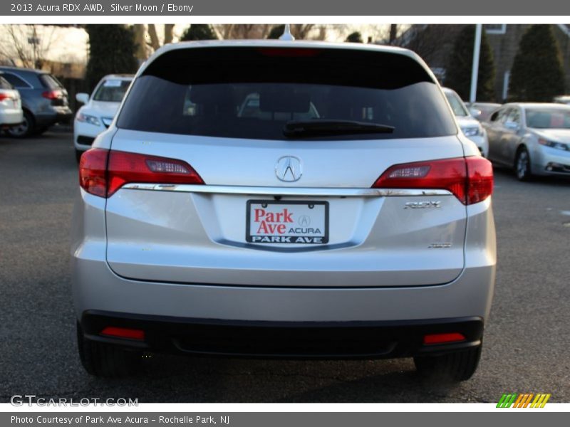 Silver Moon / Ebony 2013 Acura RDX AWD