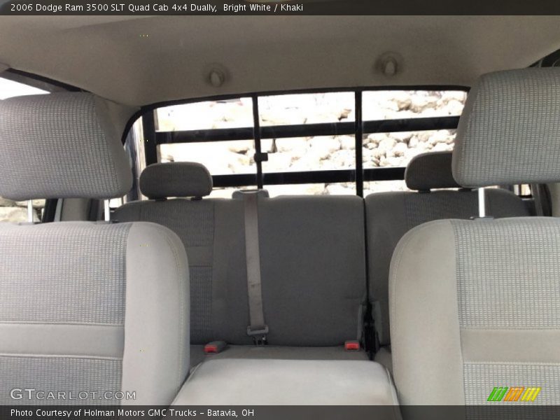 Bright White / Khaki 2006 Dodge Ram 3500 SLT Quad Cab 4x4 Dually
