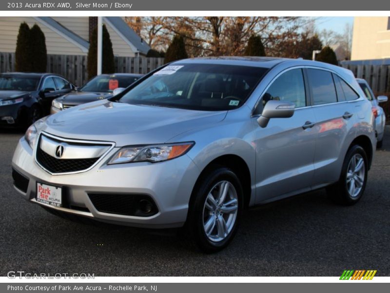 Silver Moon / Ebony 2013 Acura RDX AWD