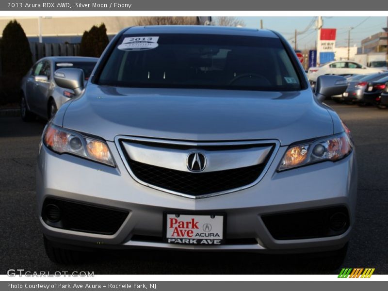 Silver Moon / Ebony 2013 Acura RDX AWD
