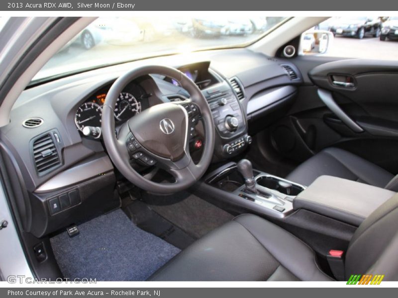 Silver Moon / Ebony 2013 Acura RDX AWD