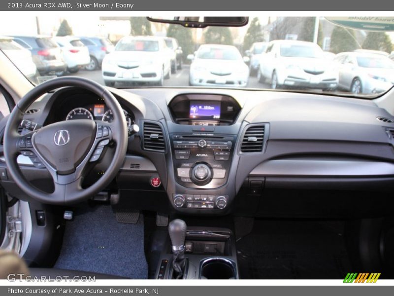 Silver Moon / Ebony 2013 Acura RDX AWD