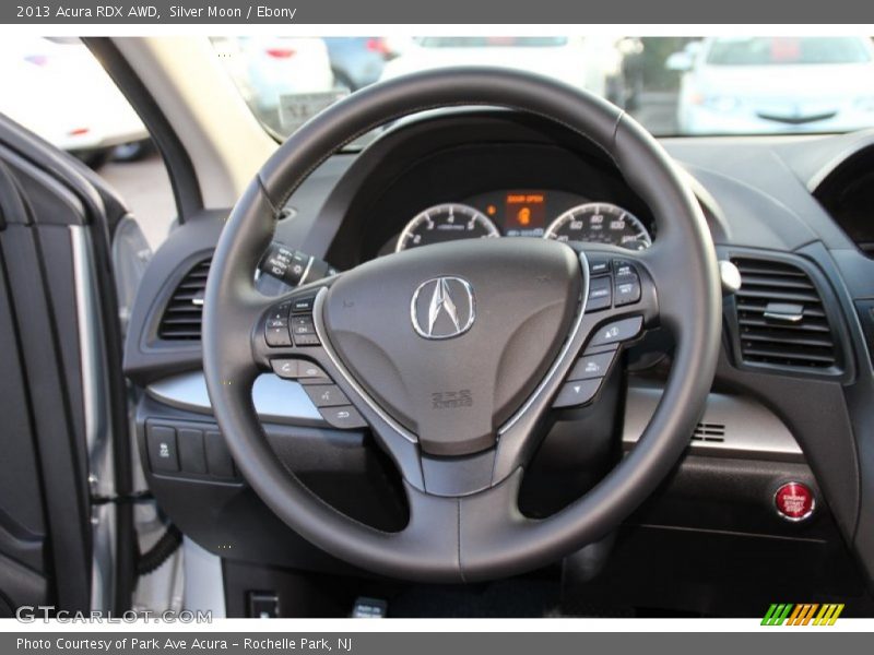 Silver Moon / Ebony 2013 Acura RDX AWD
