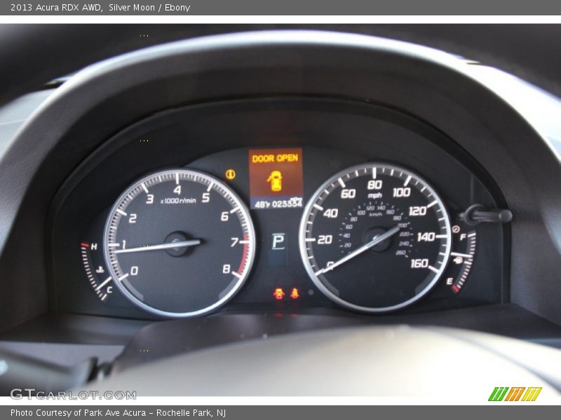 Silver Moon / Ebony 2013 Acura RDX AWD
