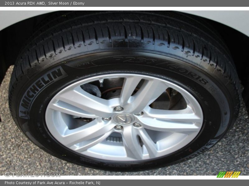 Silver Moon / Ebony 2013 Acura RDX AWD