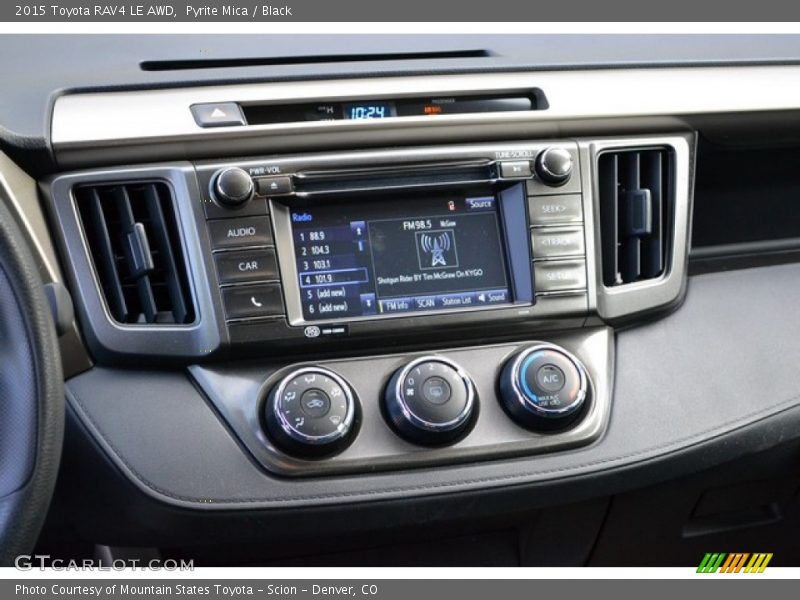 Pyrite Mica / Black 2015 Toyota RAV4 LE AWD