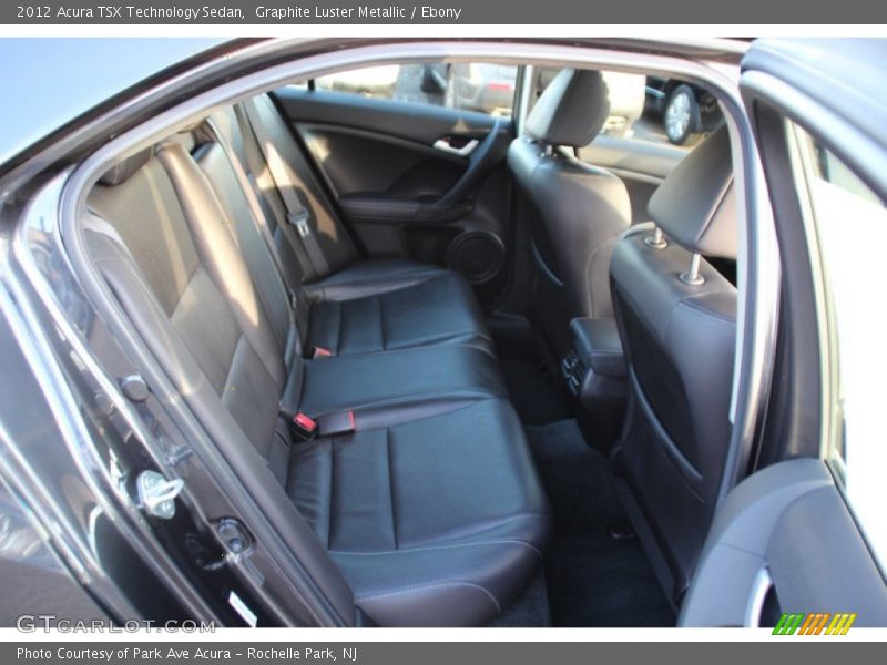 Graphite Luster Metallic / Ebony 2012 Acura TSX Technology Sedan