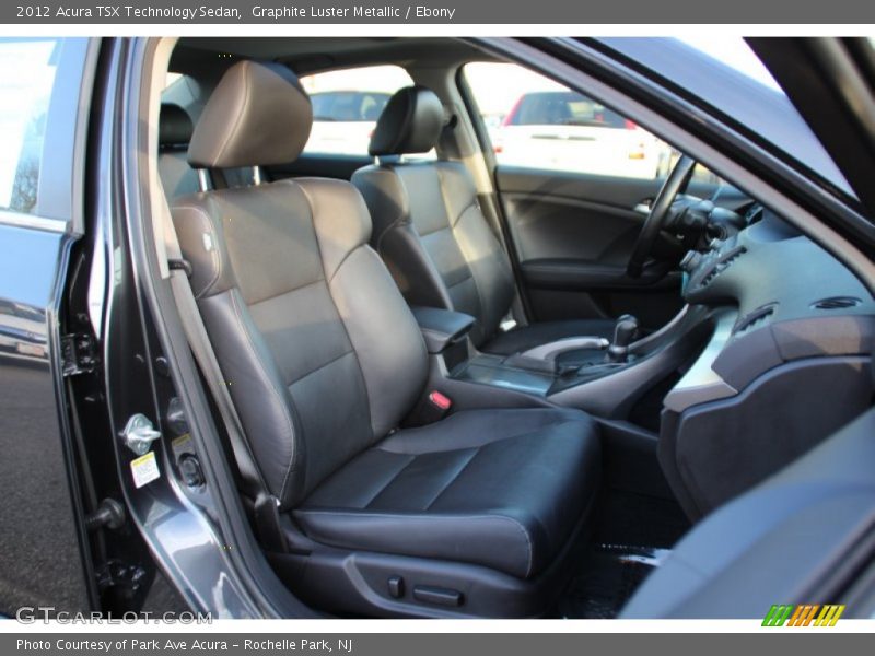 Graphite Luster Metallic / Ebony 2012 Acura TSX Technology Sedan