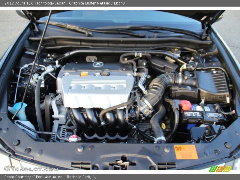 Graphite Luster Metallic / Ebony 2012 Acura TSX Technology Sedan