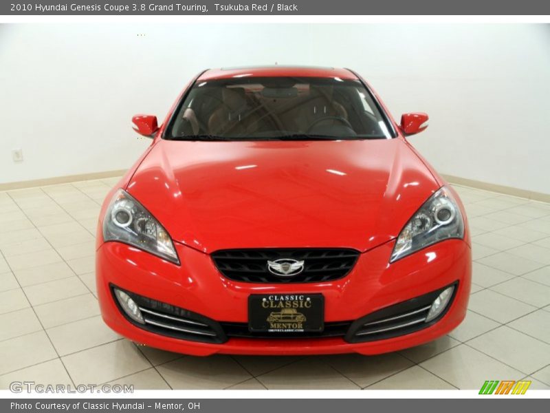 Tsukuba Red / Black 2010 Hyundai Genesis Coupe 3.8 Grand Touring