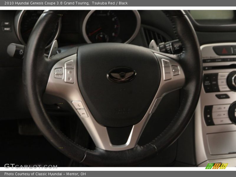 Tsukuba Red / Black 2010 Hyundai Genesis Coupe 3.8 Grand Touring
