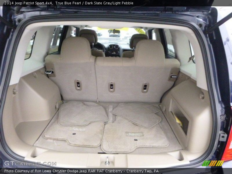 True Blue Pearl / Dark Slate Gray/Light Pebble 2014 Jeep Patriot Sport 4x4