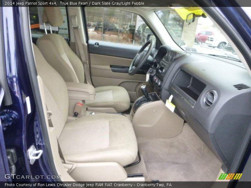 True Blue Pearl / Dark Slate Gray/Light Pebble 2014 Jeep Patriot Sport 4x4