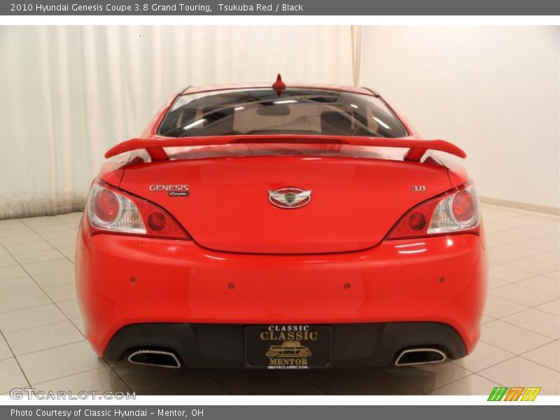 Tsukuba Red / Black 2010 Hyundai Genesis Coupe 3.8 Grand Touring