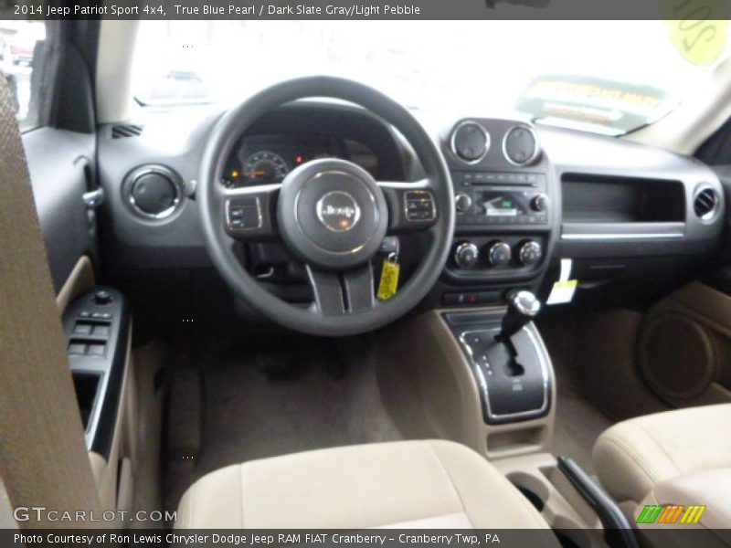 True Blue Pearl / Dark Slate Gray/Light Pebble 2014 Jeep Patriot Sport 4x4