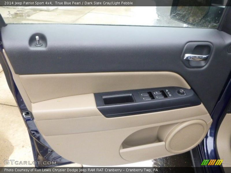 True Blue Pearl / Dark Slate Gray/Light Pebble 2014 Jeep Patriot Sport 4x4