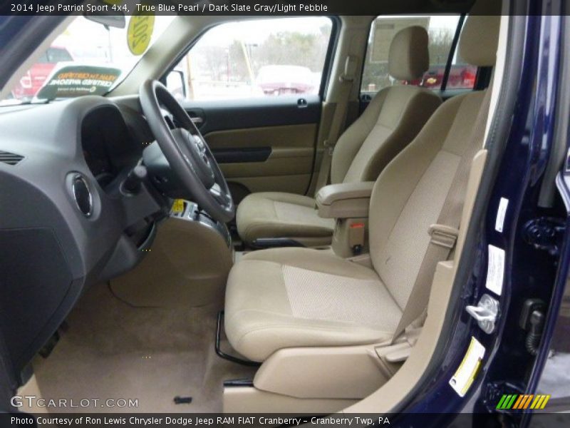 True Blue Pearl / Dark Slate Gray/Light Pebble 2014 Jeep Patriot Sport 4x4