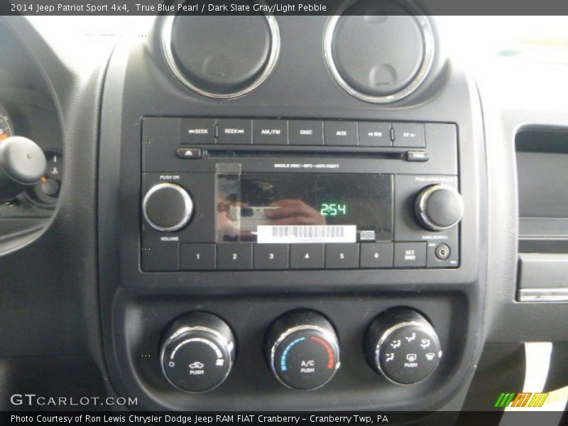 True Blue Pearl / Dark Slate Gray/Light Pebble 2014 Jeep Patriot Sport 4x4