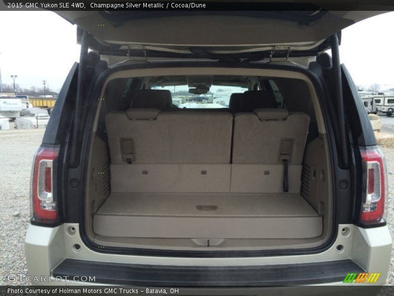 Champagne Silver Metallic / Cocoa/Dune 2015 GMC Yukon SLE 4WD