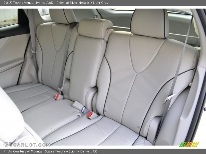 Celestial Silver Metallic / Light Gray 2015 Toyota Venza Limited AWD
