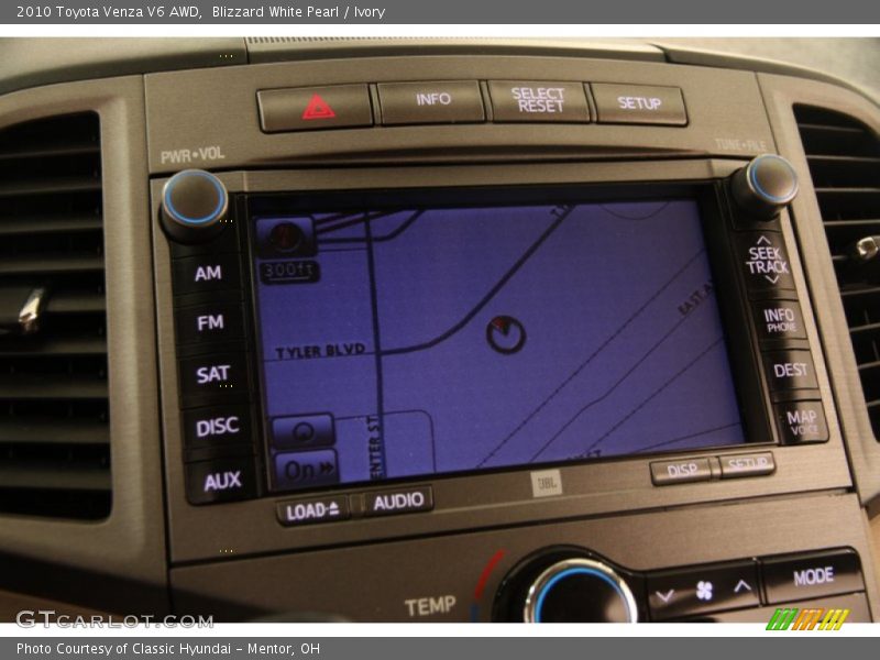 Blizzard White Pearl / Ivory 2010 Toyota Venza V6 AWD