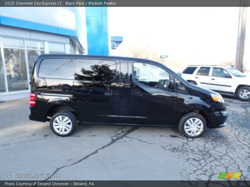 Black Pipe / Medium Pewter 2015 Chevrolet City Express LT