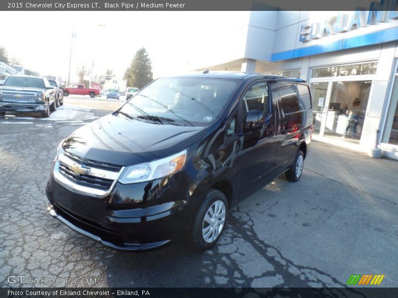 Black Pipe / Medium Pewter 2015 Chevrolet City Express LT