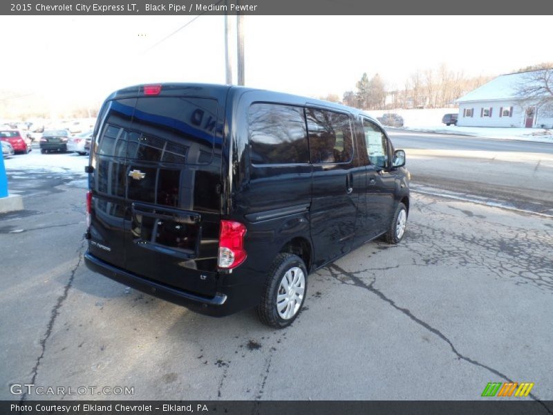 Black Pipe / Medium Pewter 2015 Chevrolet City Express LT