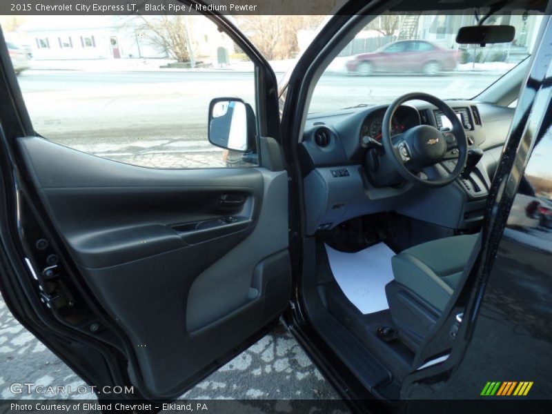 Black Pipe / Medium Pewter 2015 Chevrolet City Express LT