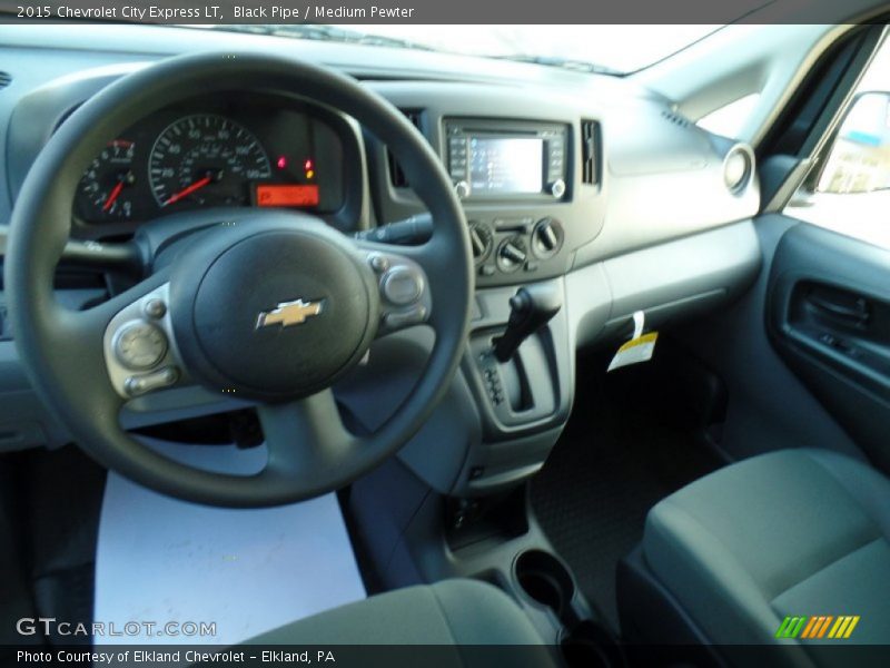 Black Pipe / Medium Pewter 2015 Chevrolet City Express LT
