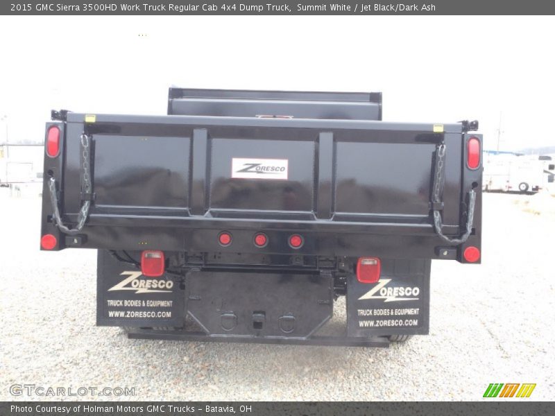 Summit White / Jet Black/Dark Ash 2015 GMC Sierra 3500HD Work Truck Regular Cab 4x4 Dump Truck