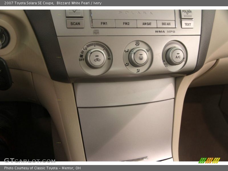 Blizzard White Pearl / Ivory 2007 Toyota Solara SE Coupe